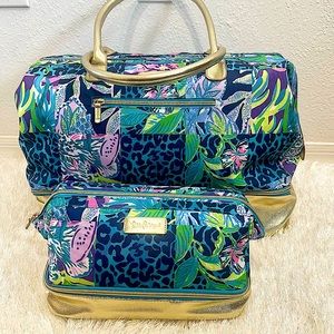Lilly Pulitzer Weekender Duffle Set